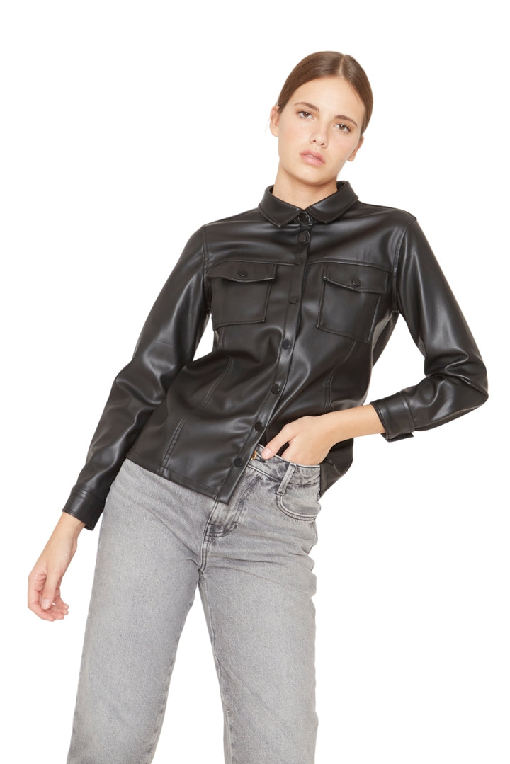 Camisa Tokio II negra