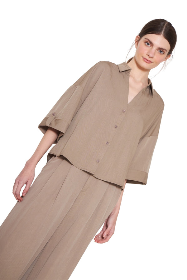 Blusa Elena café