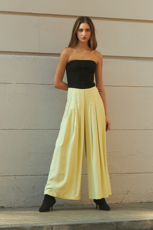 Pantalón Praga Largo amarillo