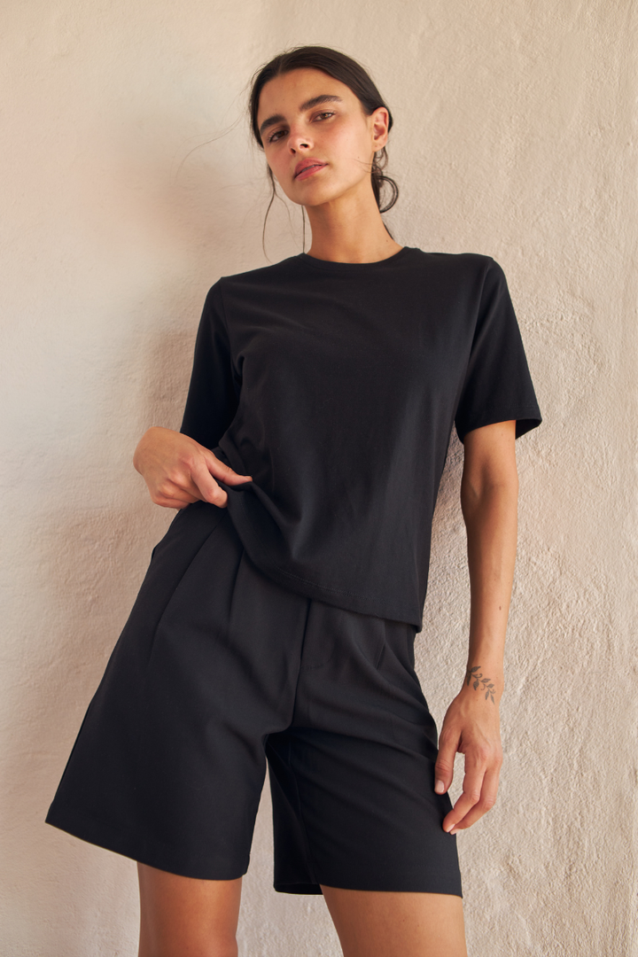 Polera Jacinta PIMA negra