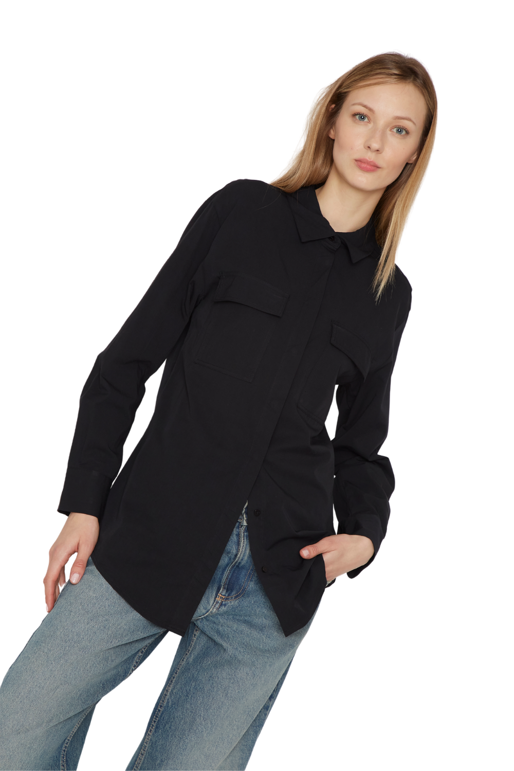 Blusa Stone negra
