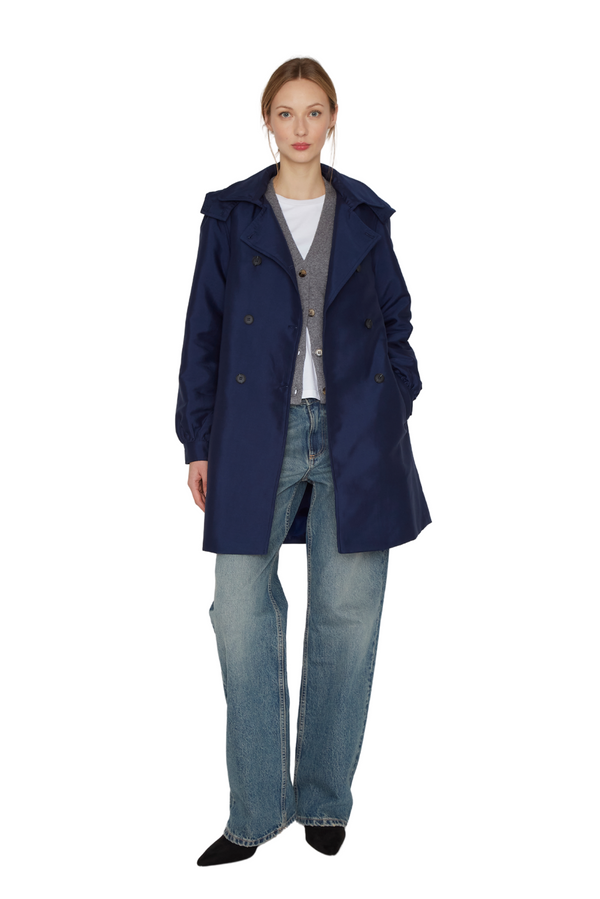 Trench Coat Royal azul