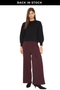 Pantalón Laura Winter burdeo