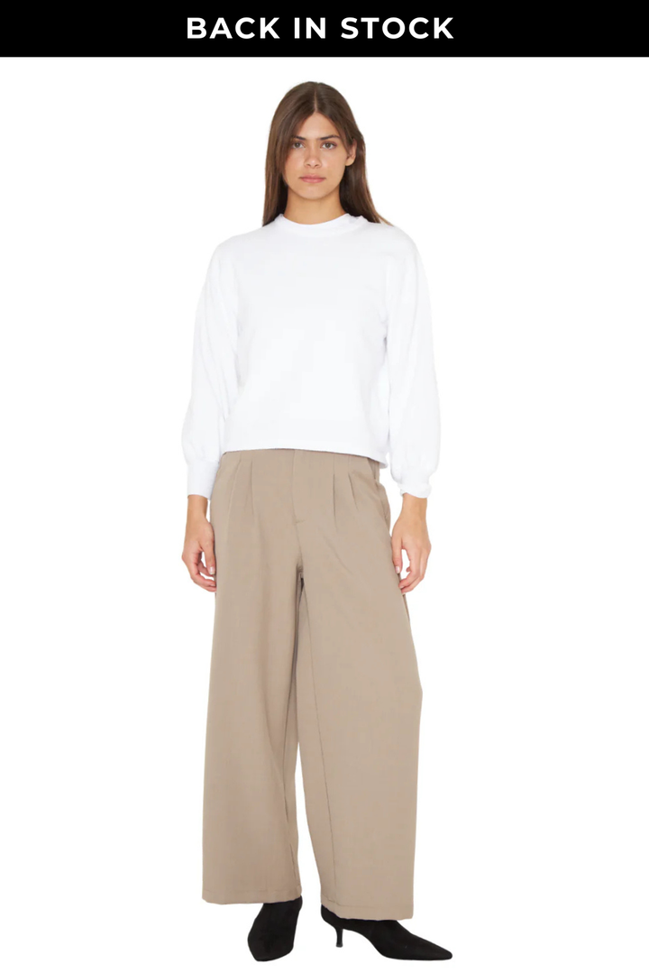 Pantalón Laura Winter crudo
