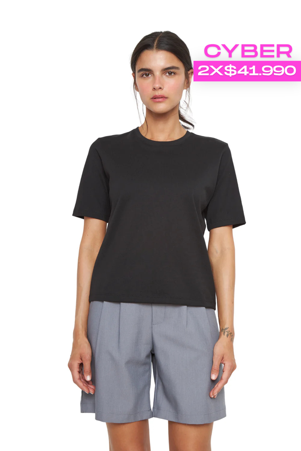 Polera Jacinta PIMA negra