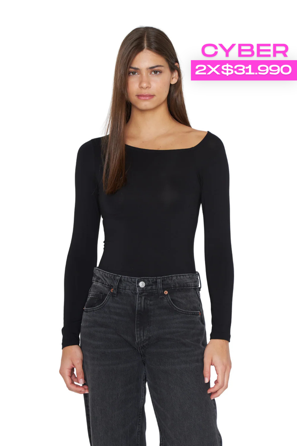 Polera Ema negra
