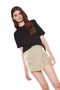 Short Siena bright dorado