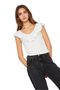 Polera Olimpia bright blanca