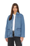 Chaqueta Denim Pola azul Jacinta Tienda