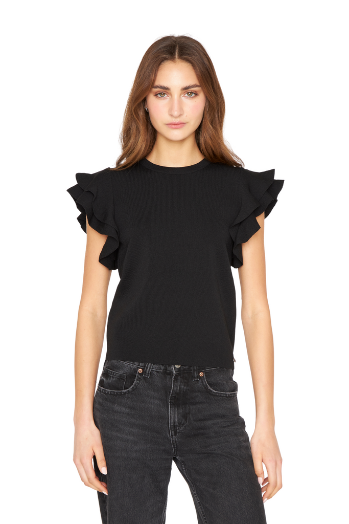 Polera Alitas negra