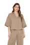 Blusa Elena café
