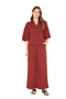 Pantalón Elena terracota