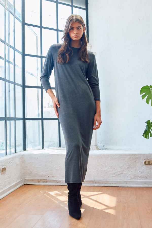 Vestido Antonia gris