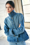 Chaqueta Denim Olivia azul