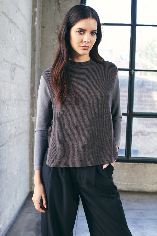 Chaleco Amarras chocolate