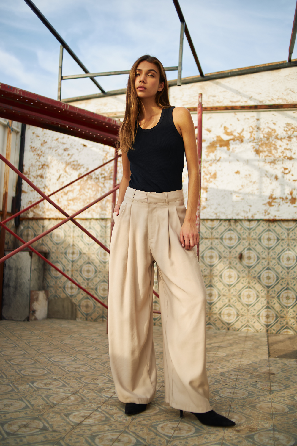 Pantalón Mila Crudo