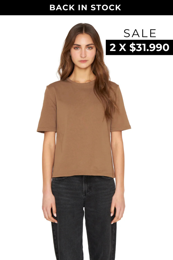 Polera Jacinta café