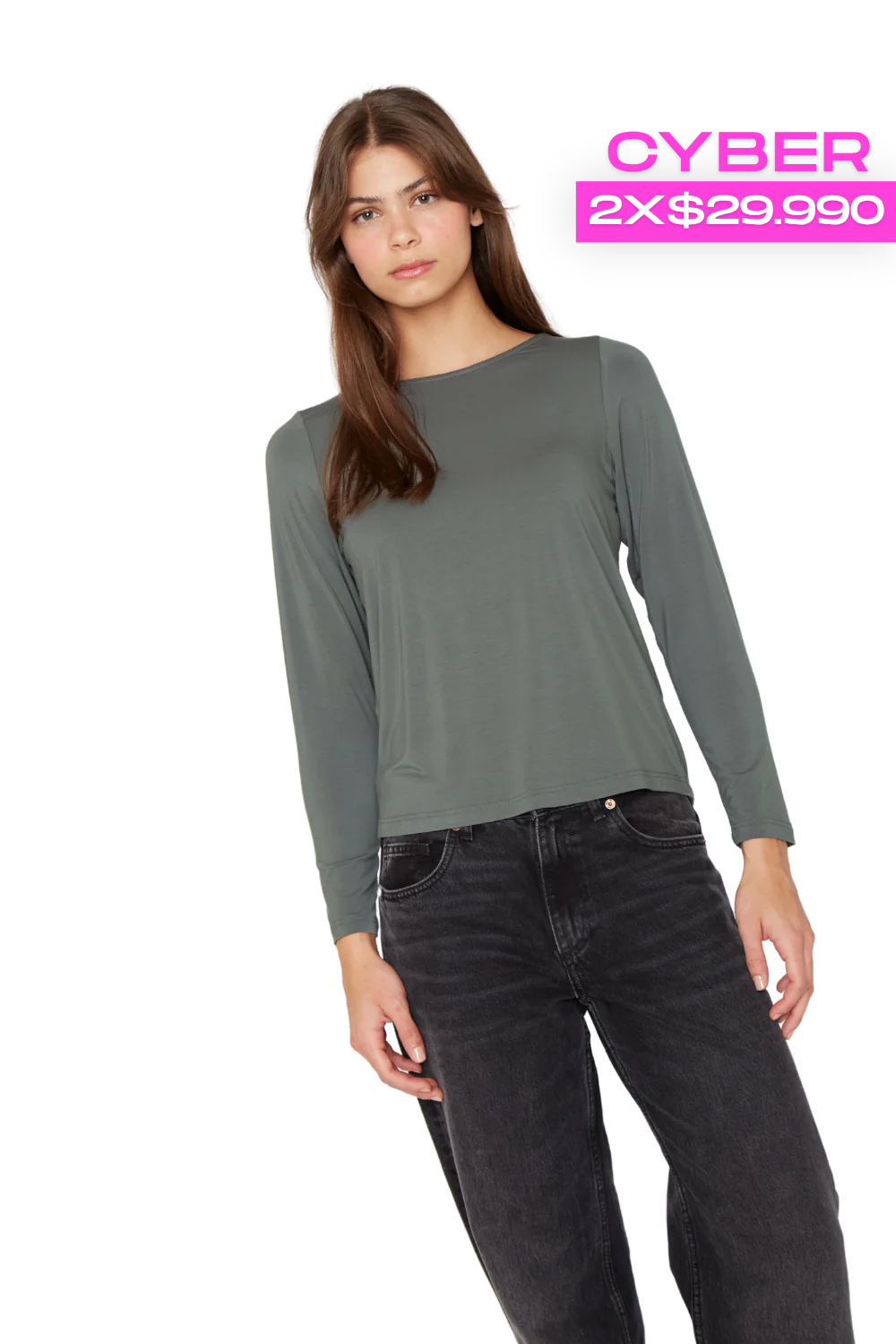 Polera Bianca II verde